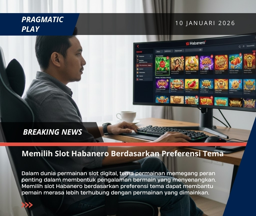 Dalam dunia permainan slot digital, tema permainan memegang peran penting dalam membentuk pengalaman bermain yang menyenangkan. Memilih slot Habanero berdasarkan preferensi tema dapat membantu pemain merasa lebih terhubung dengan permainan yang dimainkan. Tema yang tepat mampu meningkatkan fokus, kenyamanan visual, serta keterlibatan emosional selama sesi permainan.
